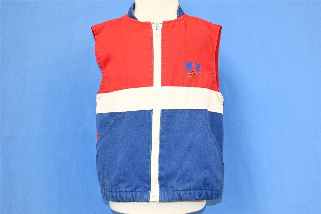 80s Levi's Team USA Olympic Games Vest Youth Small product image 2