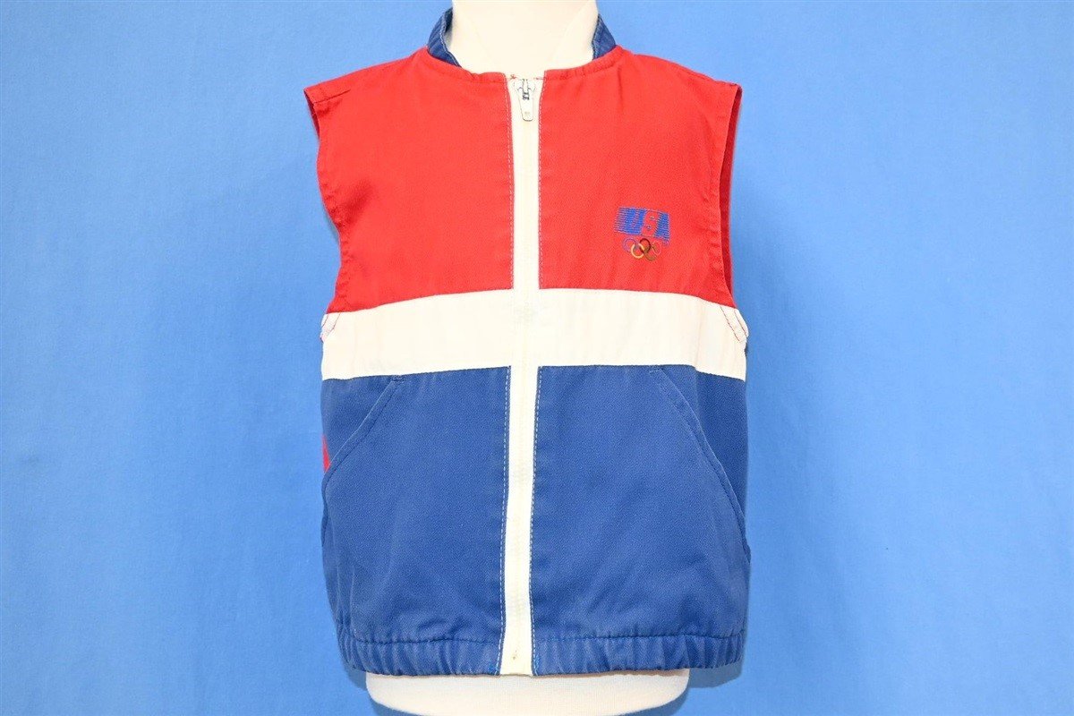 80s Levi's Team USA Olympic Games Vest Youth Small product image 2