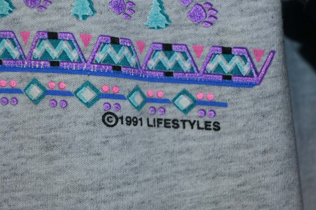 90s Reno Nevada Mountains Bear Roll Up Sleeve t-shirt Large product image 3