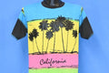 80s California Rainbow Stripe All Over Print t-shirt Medium product image 1