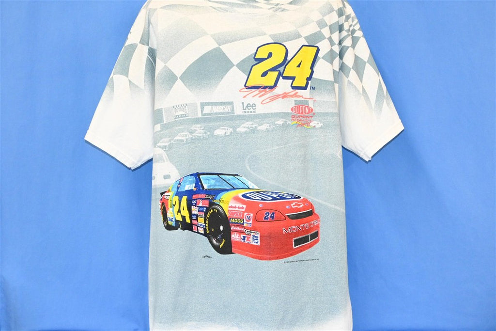 90s Jeff Gordon #24 NASCAR All Over Print t-shirt Extra product image 2