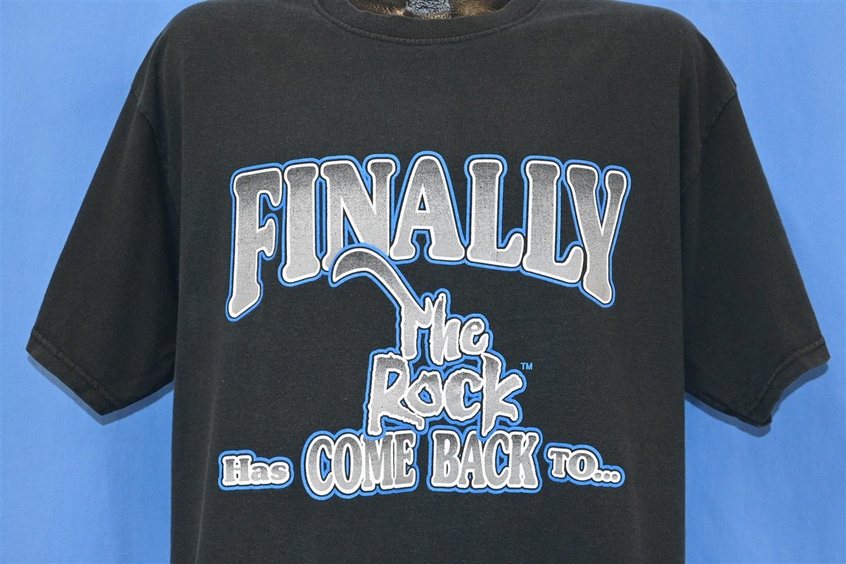 90s The Rock Come Back to Indianapolis WWF t-shirt Extra product image 1