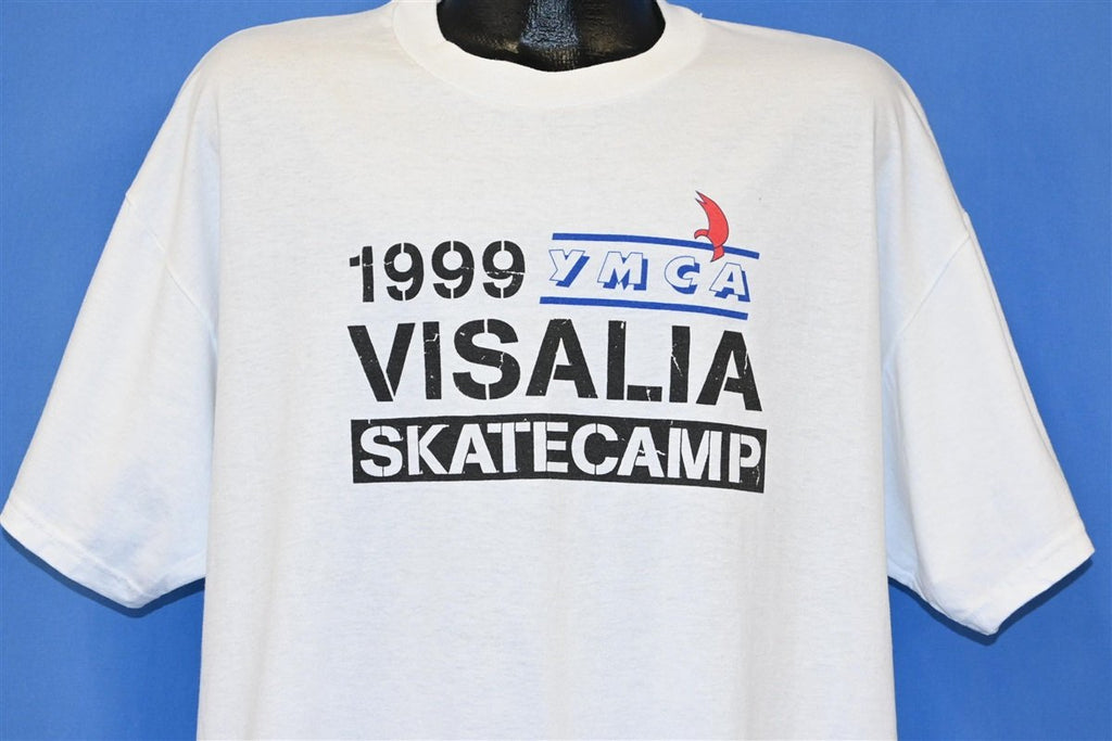 90s YMCA Visalia Skate Camp Skateboarding t-shirt Extra product image 1