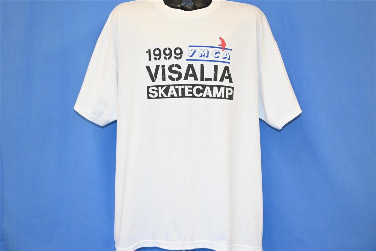90s YMCA Visalia Skate Camp Skateboarding t-shirt Extra product image 2