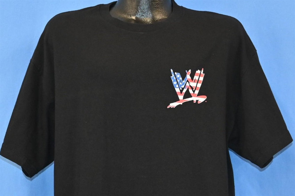 Y2K WWE Pro Wrestling American Flag WWF t-shirt Extra Large product image 1