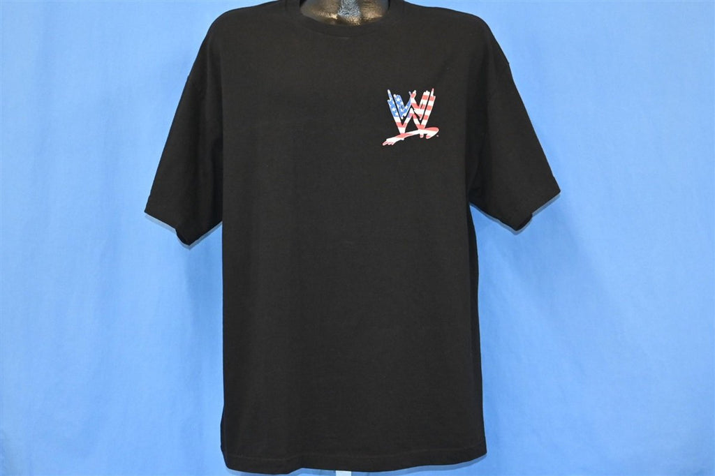 Y2K WWE Pro Wrestling American Flag WWF t-shirt Extra Large product image 2