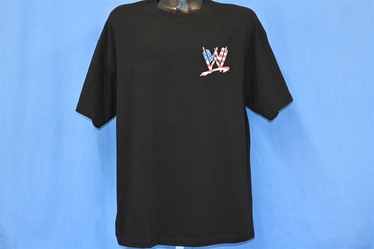 Y2K WWE Pro Wrestling American Flag WWF t-shirt Extra Large product image 2