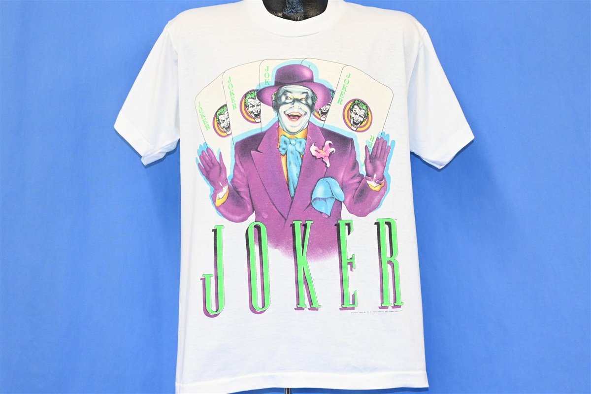 80s The Joker Jack Nicholson Batman Movie 1989 t-shirt Large product image 2