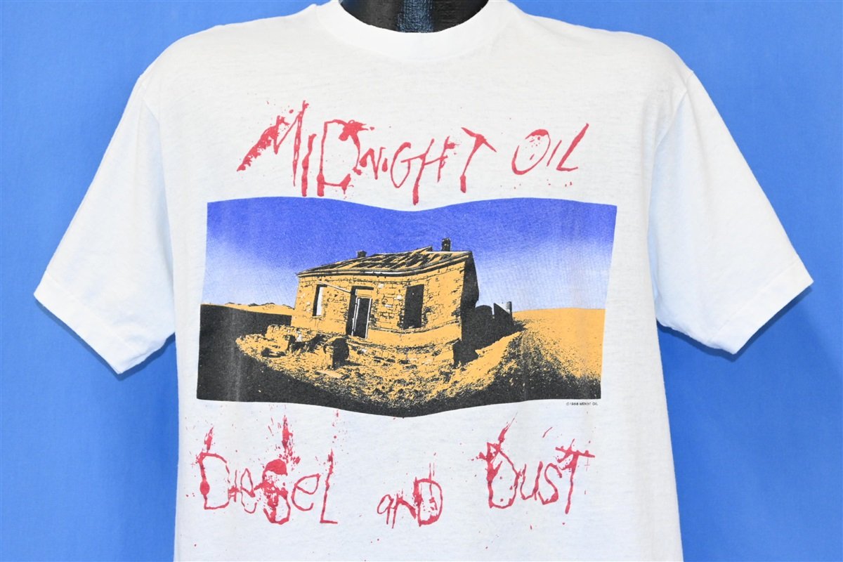 80s Diesel And Dust Midnight Oil Australia Rock t-shirt product image 1