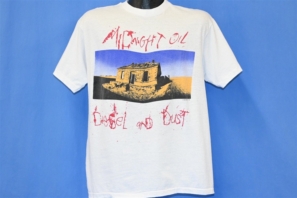 80s Diesel And Dust Midnight Oil Australia Rock t-shirt product image 2