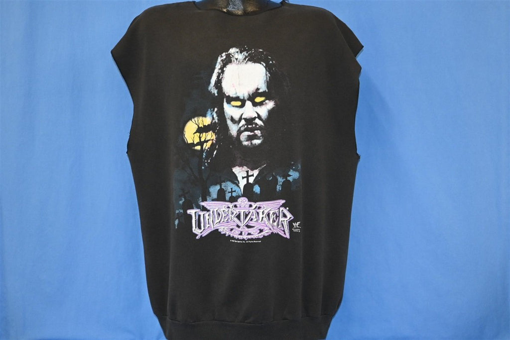 90s The Undertaker Deadman Sleeveless Sweatshirt Extra Large product image 2