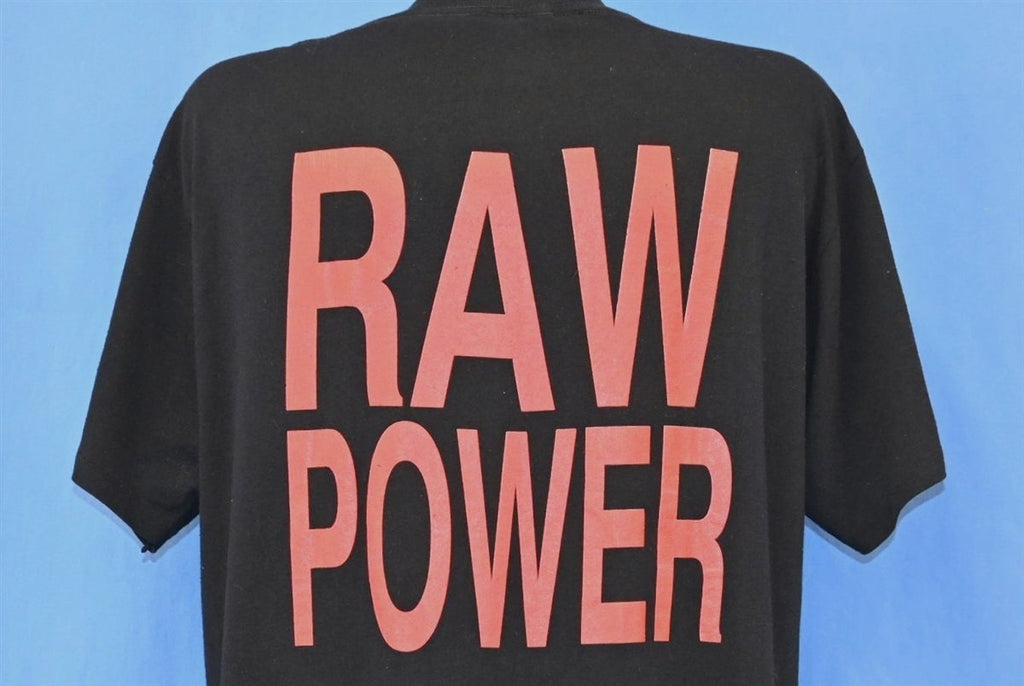 80s Iggy Pop Raw Power The Stooges Punk t-shirt Extra Large product image 3
