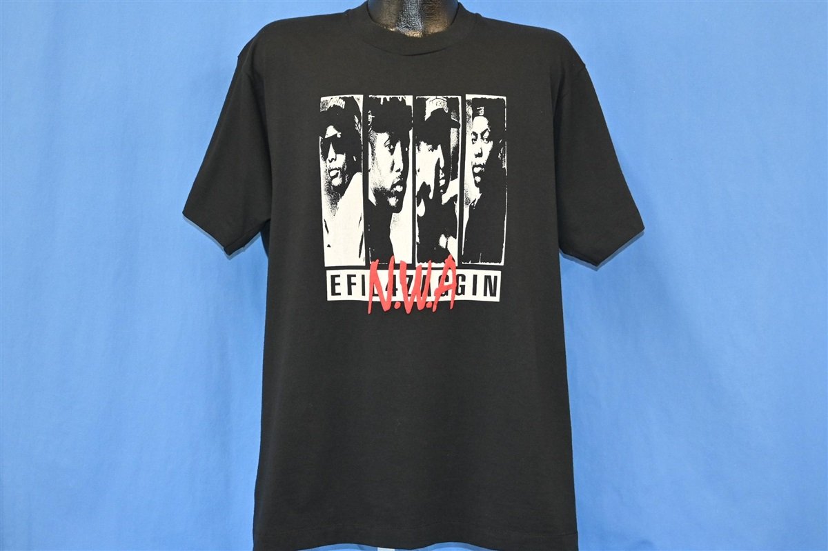 90s NWA Efil4zaggin 1991 Album Hip Hop Rap t-shirt Extra product image 2