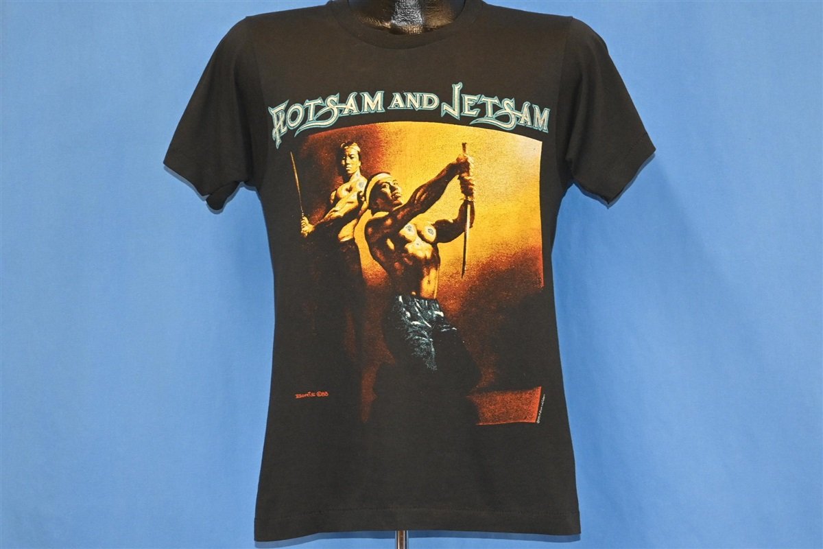 80s Flotsam & Jetsam No Place For Disgrace Metal t-shirt product image 2