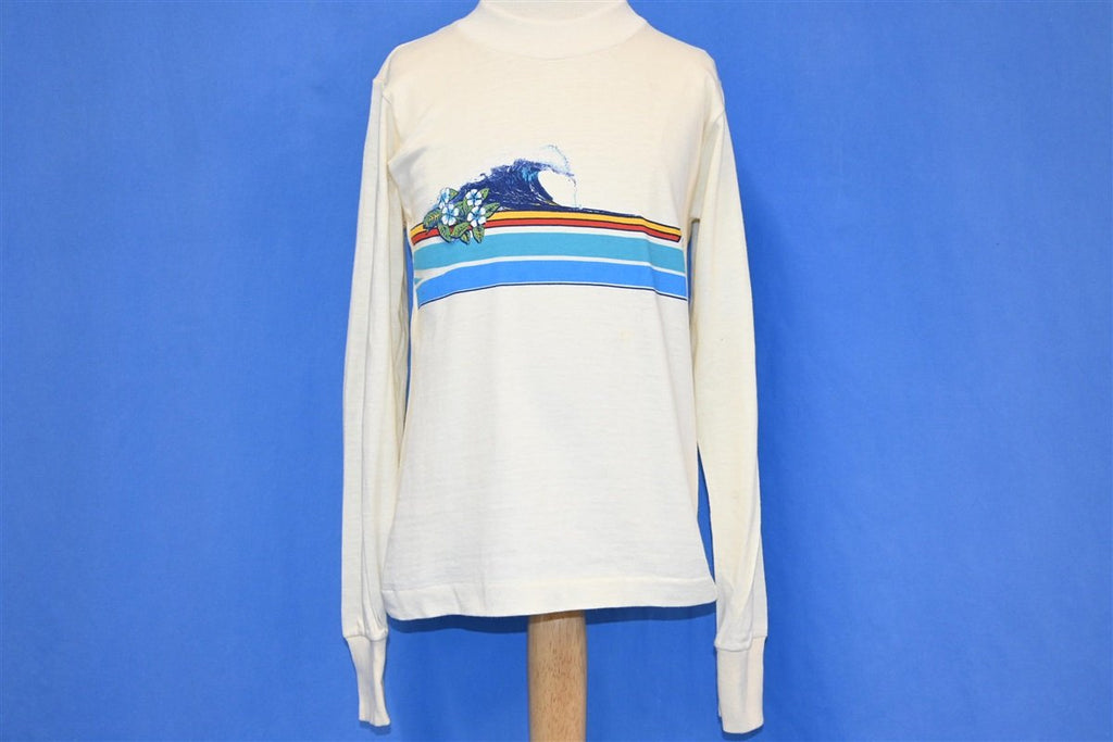 80s Surf Ocean Wave Stripe Tropix Deadstock t-shirt Youth product image 2