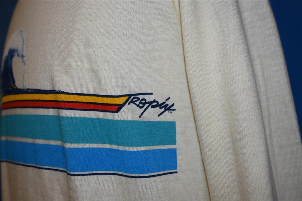 80s Surf Ocean Wave Stripe Tropix Deadstock t-shirt Youth product image 3