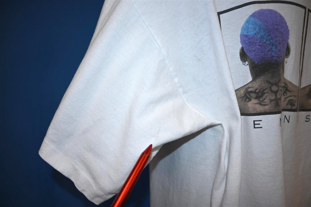 90s Dennis Rodman Blue Hair Breakdown Basketball t-shirt XXL product image 6
