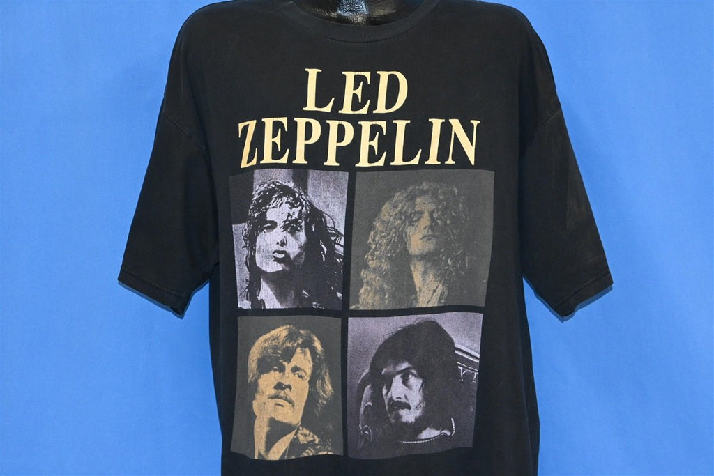 90s Led Zeppelin Winterland Rock Band Black t-shirt Extra product image 1