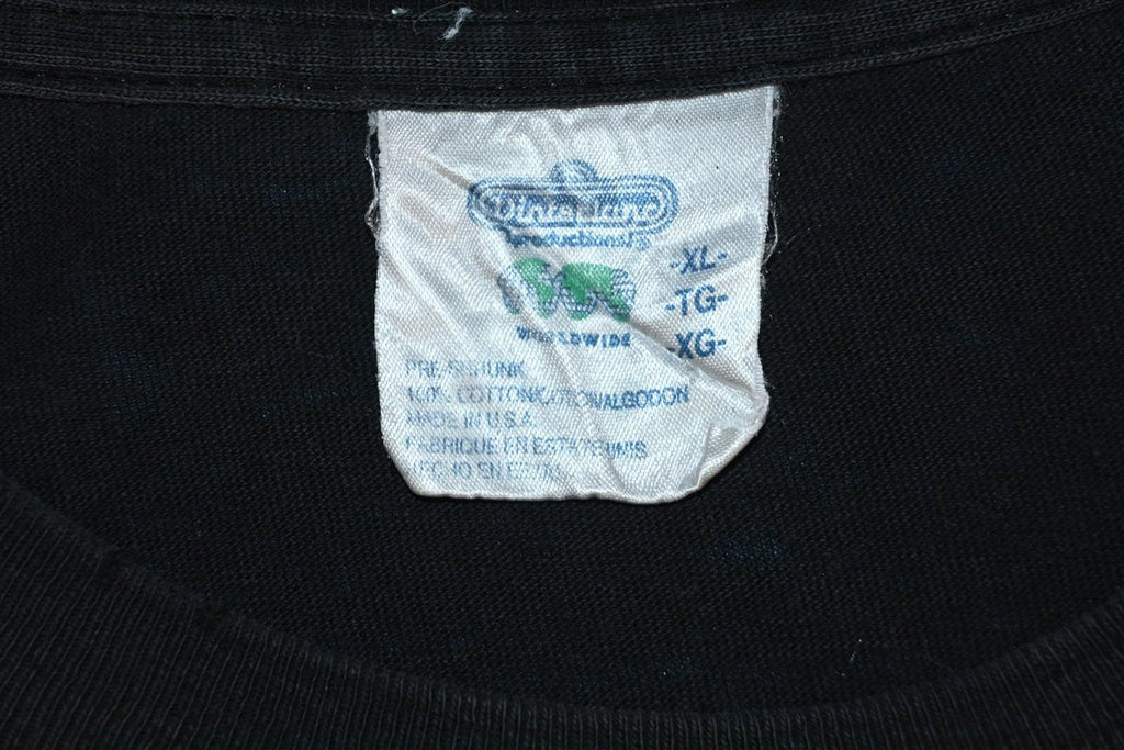 90s Led Zeppelin Winterland Rock Band Black t-shirt Extra product image 7