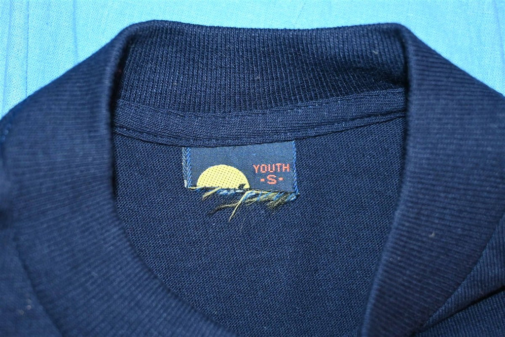 80s Dolphins Ocean Striped Surf Deadstock t-shirt Youth product image 4