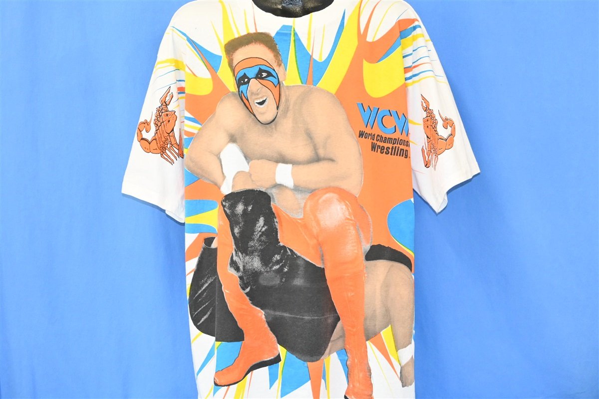 90s Sting Scorpion Death Drop WCW Wrestling t-shirt Extra product image 1