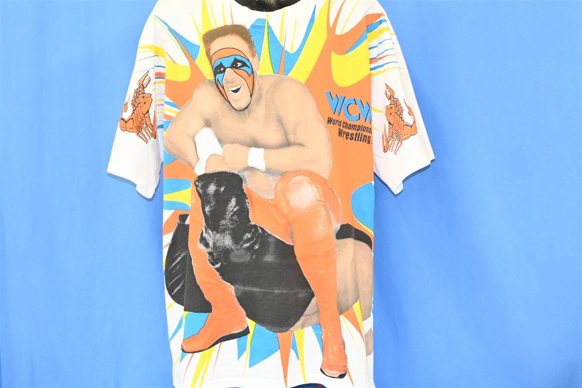 90s Sting Scorpion Death Drop WCW Wrestling t-shirt Extra product image 2