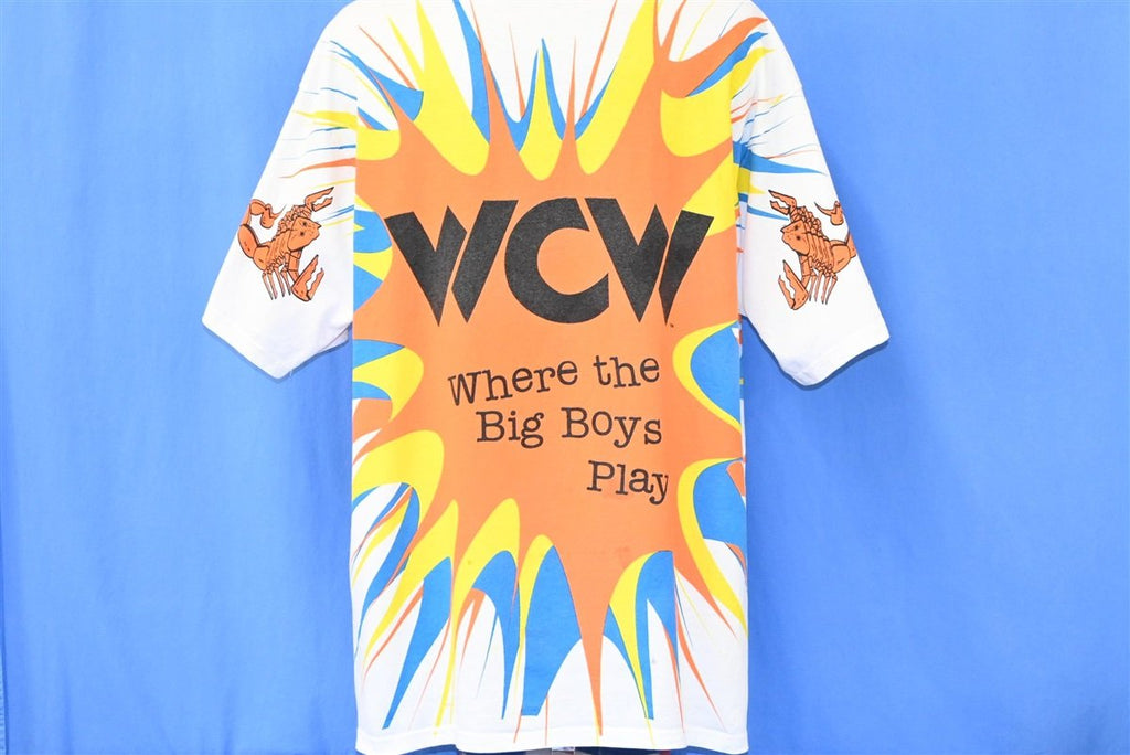 90s Sting Scorpion Death Drop WCW Wrestling t-shirt Extra product image 4