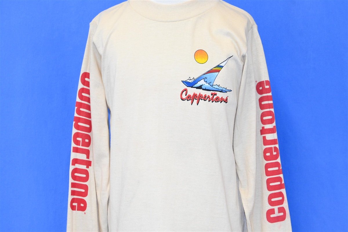80s Coppertone Lotion Windsurf Deadstock t-shirt Youth product image 2
