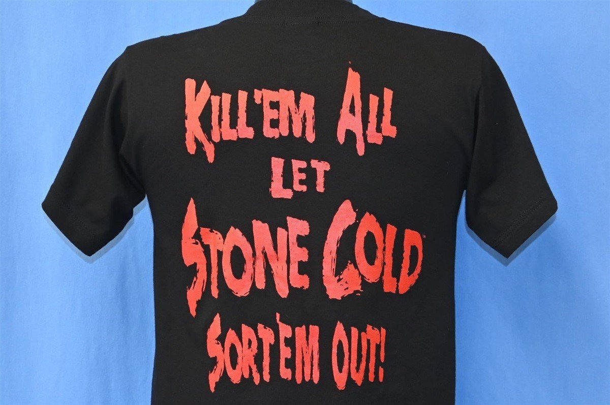 90s Stone Cold Kill 'Em All WWF Deadstock t-shirt Youth product image 4