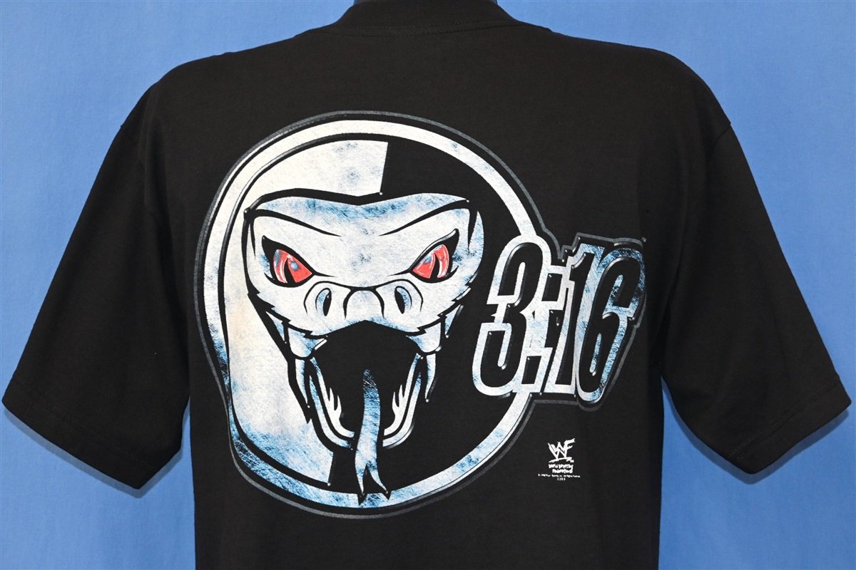 90s Stone Cold Steve Austin 3:16 Snake Deadstock t-shirt product image 1