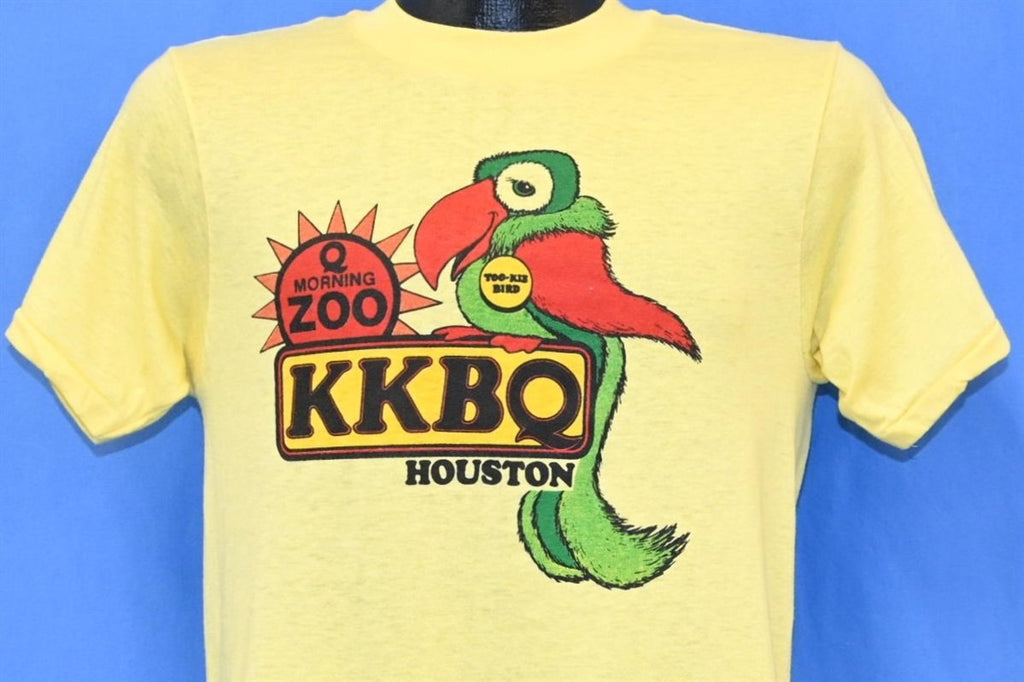 80s KKBQ Q Morning Zoo Radio Houston Too-Kie Bird t-shirt product image 1