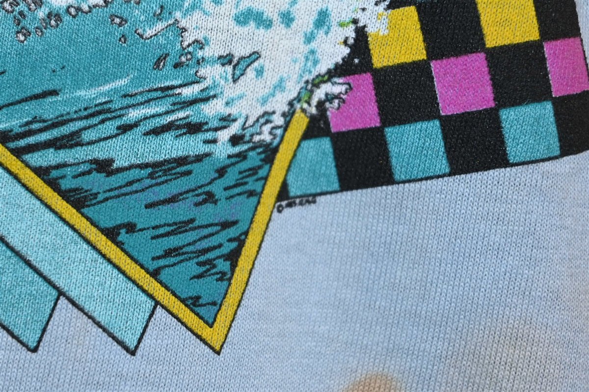 80s Surf Sunset PC Coast Checker Deadstock t-shirt Youth product image 4