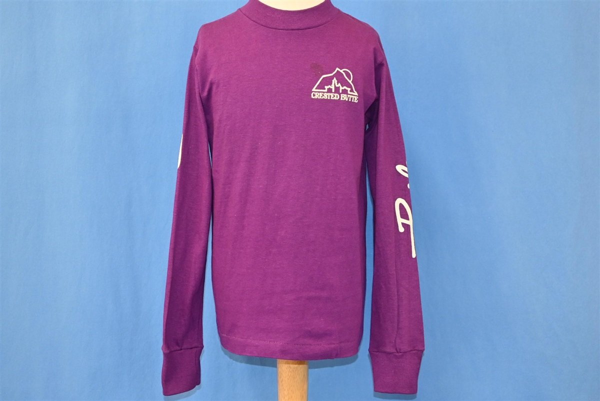 80s Crested Butte Powder Ski Deadstock t-shirt Youth Medium product image 3