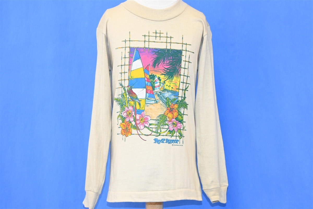80s Reef Runner Sailboat Sunset Deadstock t-shirt Youth product image 2