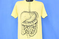 80s Digestive System Leslie Arwin Skeletee Anatomy t-shirt product image 1