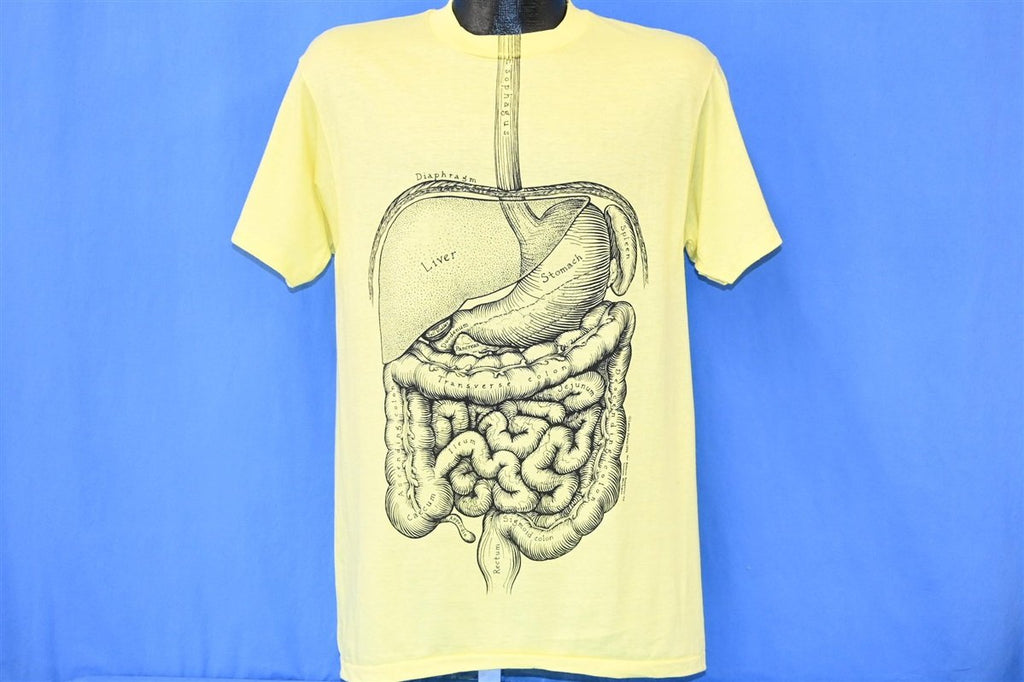 80s Digestive System Leslie Arwin Skeletee Anatomy t-shirt product image 2