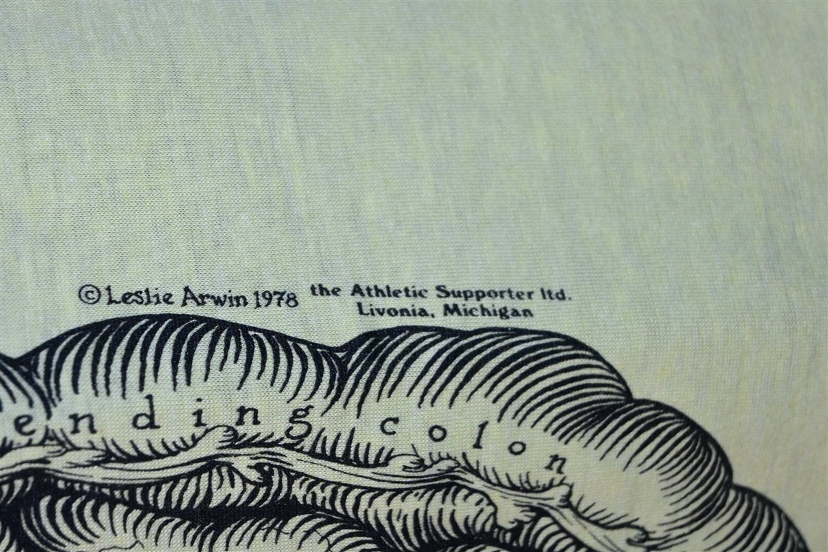 80s Digestive System Leslie Arwin Skeletee Anatomy t-shirt product image 3