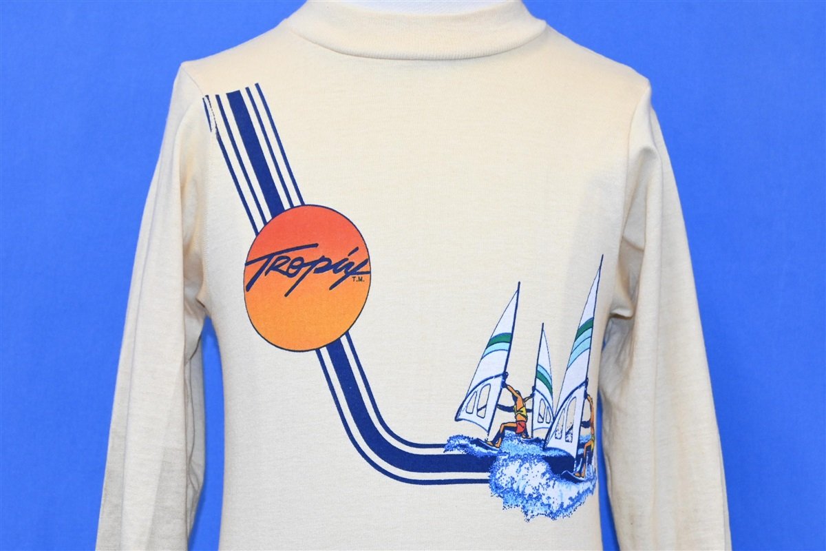 80s Windsurfing Striped Tropix Surf Deadstock t-shirt Youth product image 1