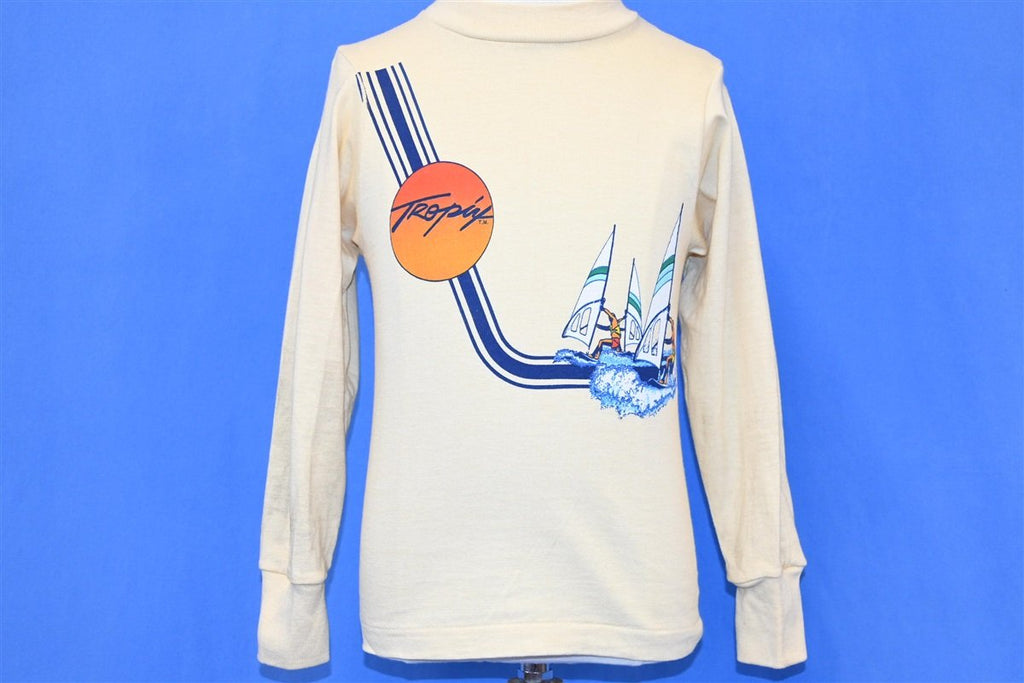80s Windsurfing Striped Tropix Surf Deadstock t-shirt Youth product image 2