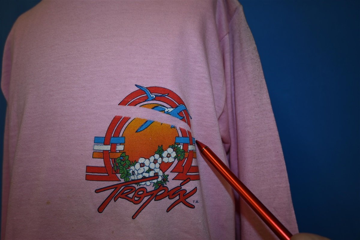 80s Tropix Sunset Coastal Surf Deadstock t-shirt Youth product image 3
