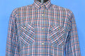 70s Levi's Plaid Blue Red Yellow Button Down Shirt Small product image 1
