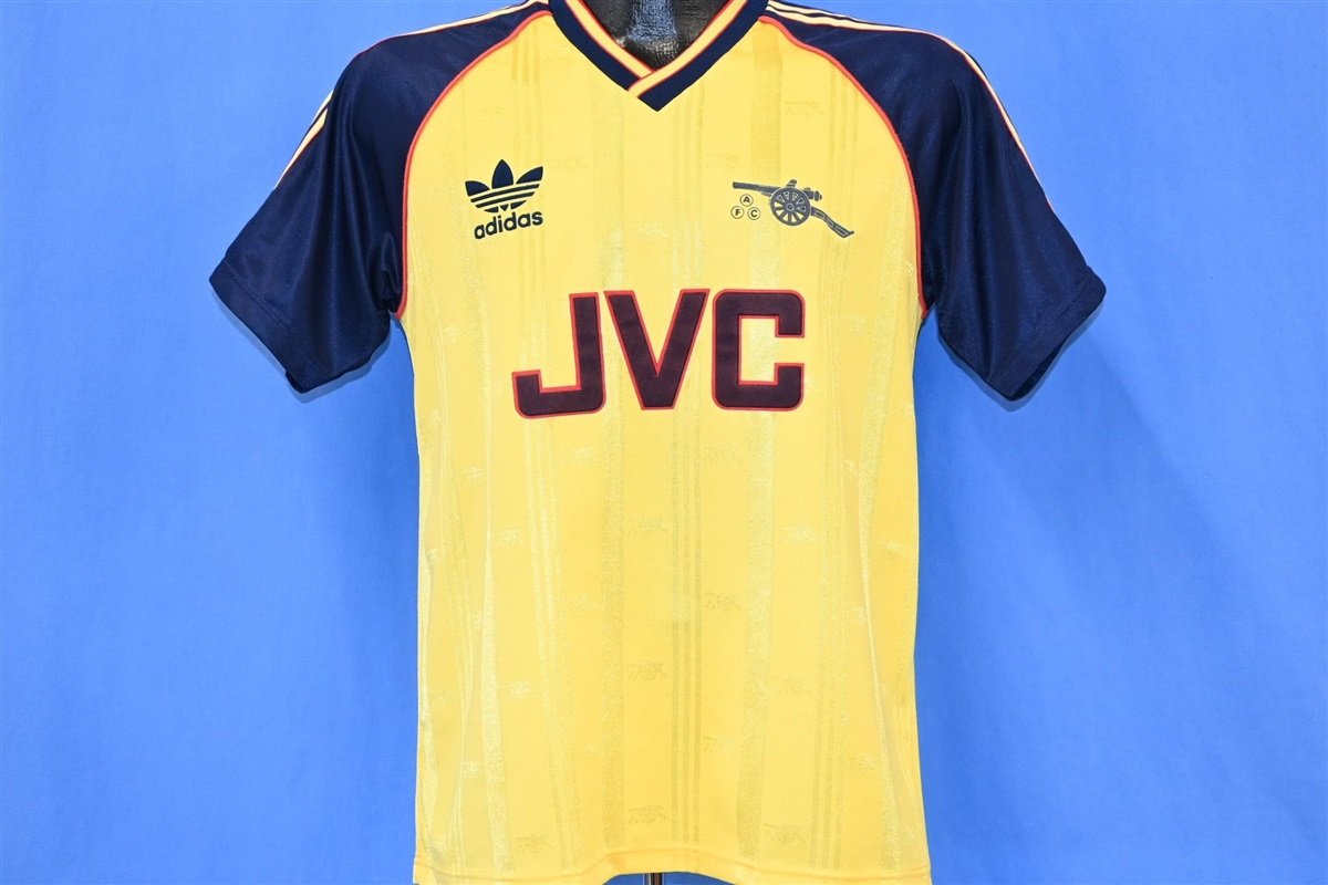 90s Adidas Arsenal FC JVC Embossed Soccer Jersey t-shirt product image 2
