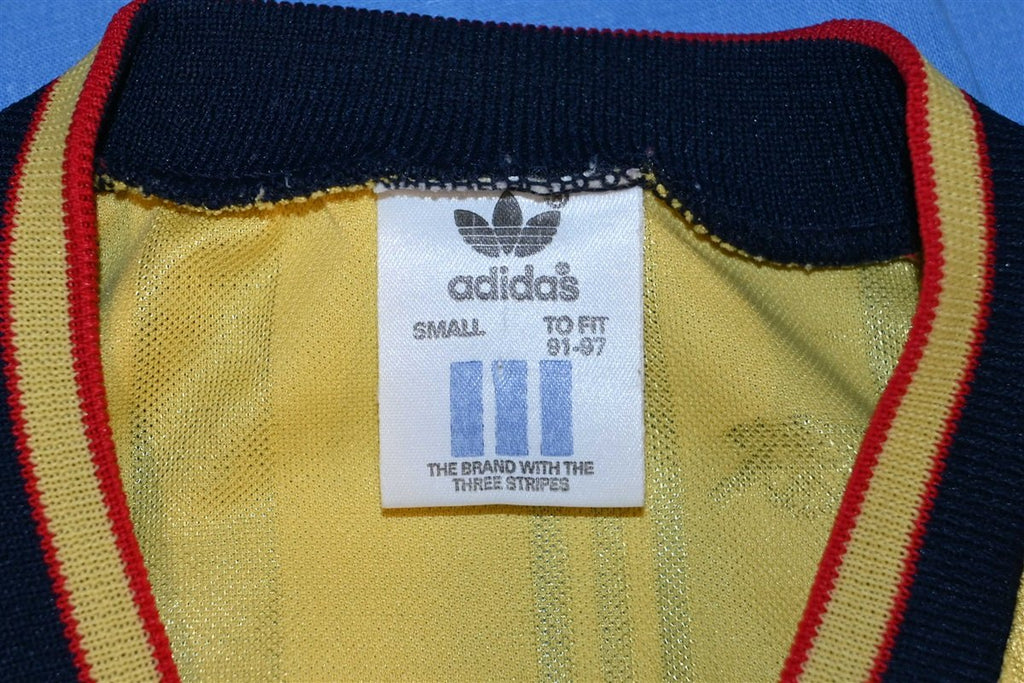 90s Adidas Arsenal FC JVC Embossed Soccer Jersey t-shirt product image 4