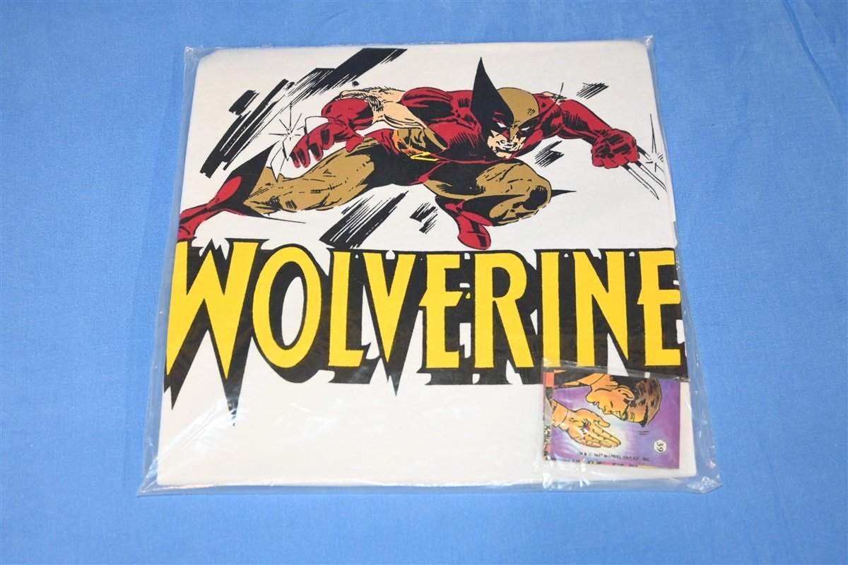 80s Wolverine Marvel Comics Sealed in Package t-shirt Large product image 1