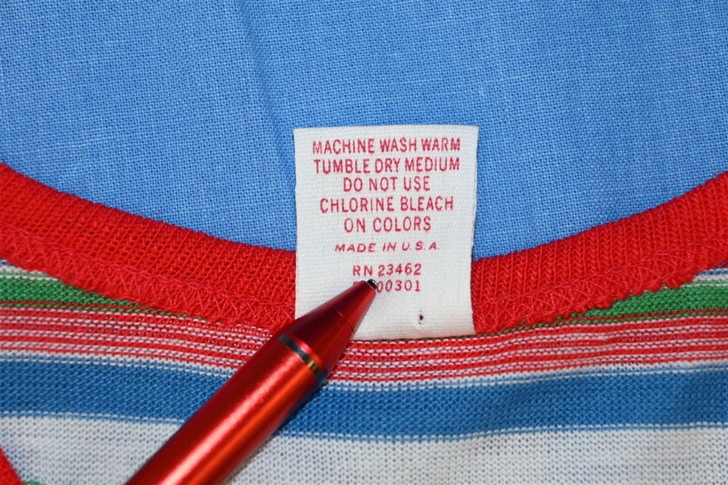80s Buster Brown Red Striped Deadstock t-shirt Toddler 2T product image 4