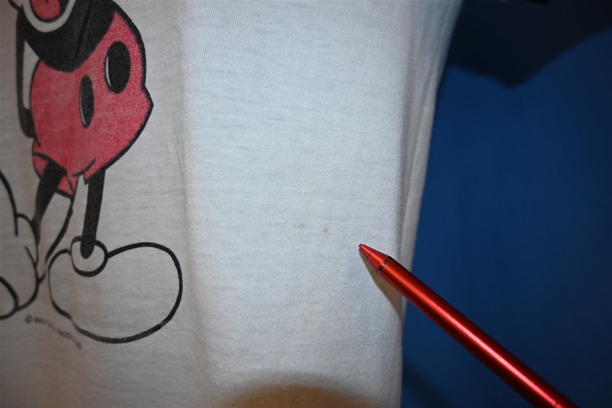 70s Walt Disney Mickey Mouse Cartoon Ringer t-shirt Medium product image 6