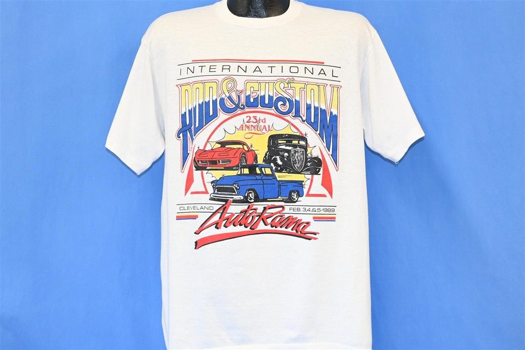 80s Rod & Custom Autorama '89 Cleveland WMMS t-shirt Large product image 2