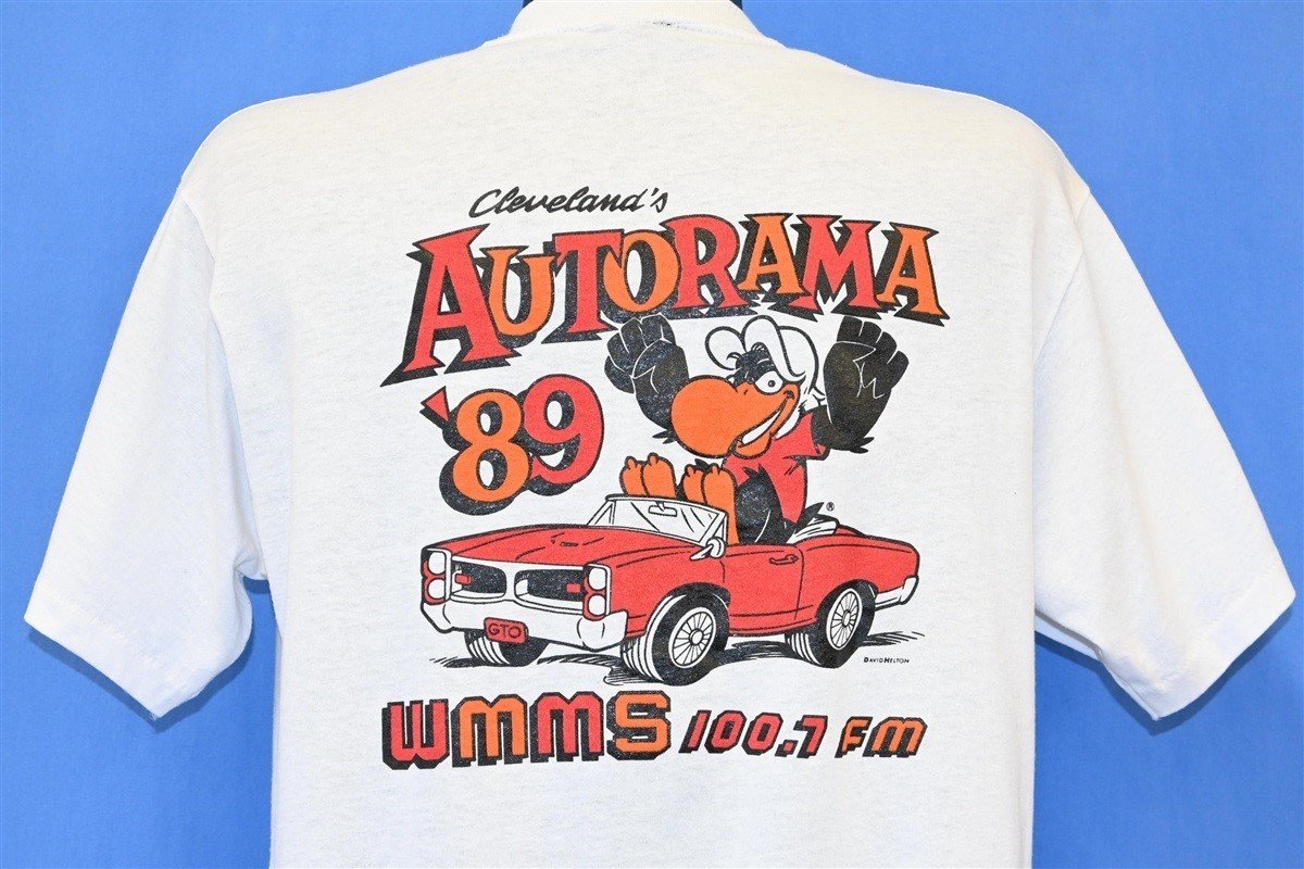 80s Rod & Custom Autorama '89 Cleveland WMMS t-shirt Large product image 3