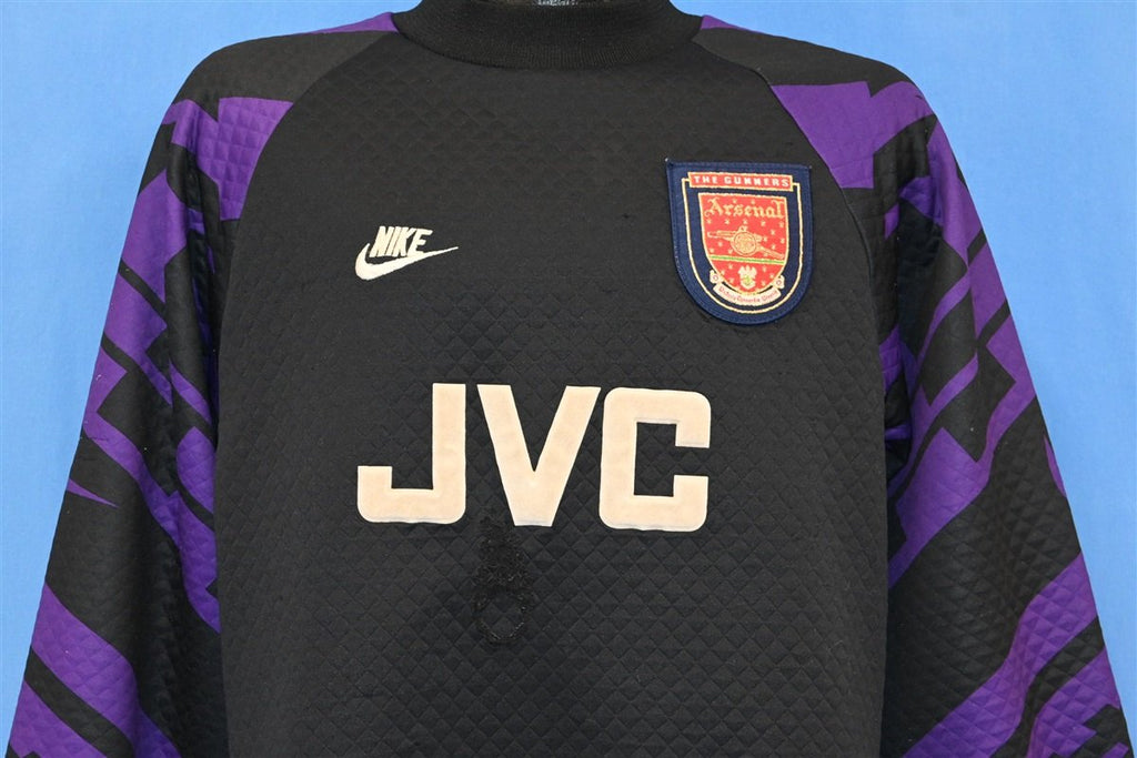 90s Nike Arsenal JVC Roney #1 Soccer Goalie Jersey t-shirt product image 1