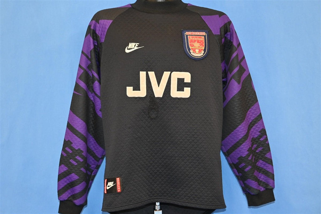 90s Nike Arsenal JVC Roney #1 Soccer Goalie Jersey t-shirt product image 2